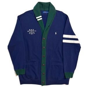 Polo Ralph Lauren Vintage Men's Shawl Cardigan Size XL Tall